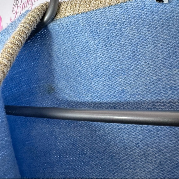 Northern reflections sweater zip up hoodie polar bears snow flakes knit cozy VTG - Picture 8 of 9